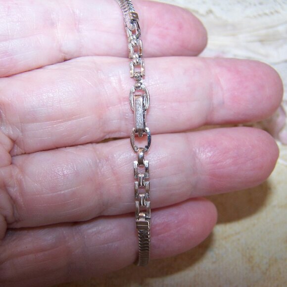 Vintage Unengraved FCC Sterling Silver Identification Bracelet - Picture 6 of 6